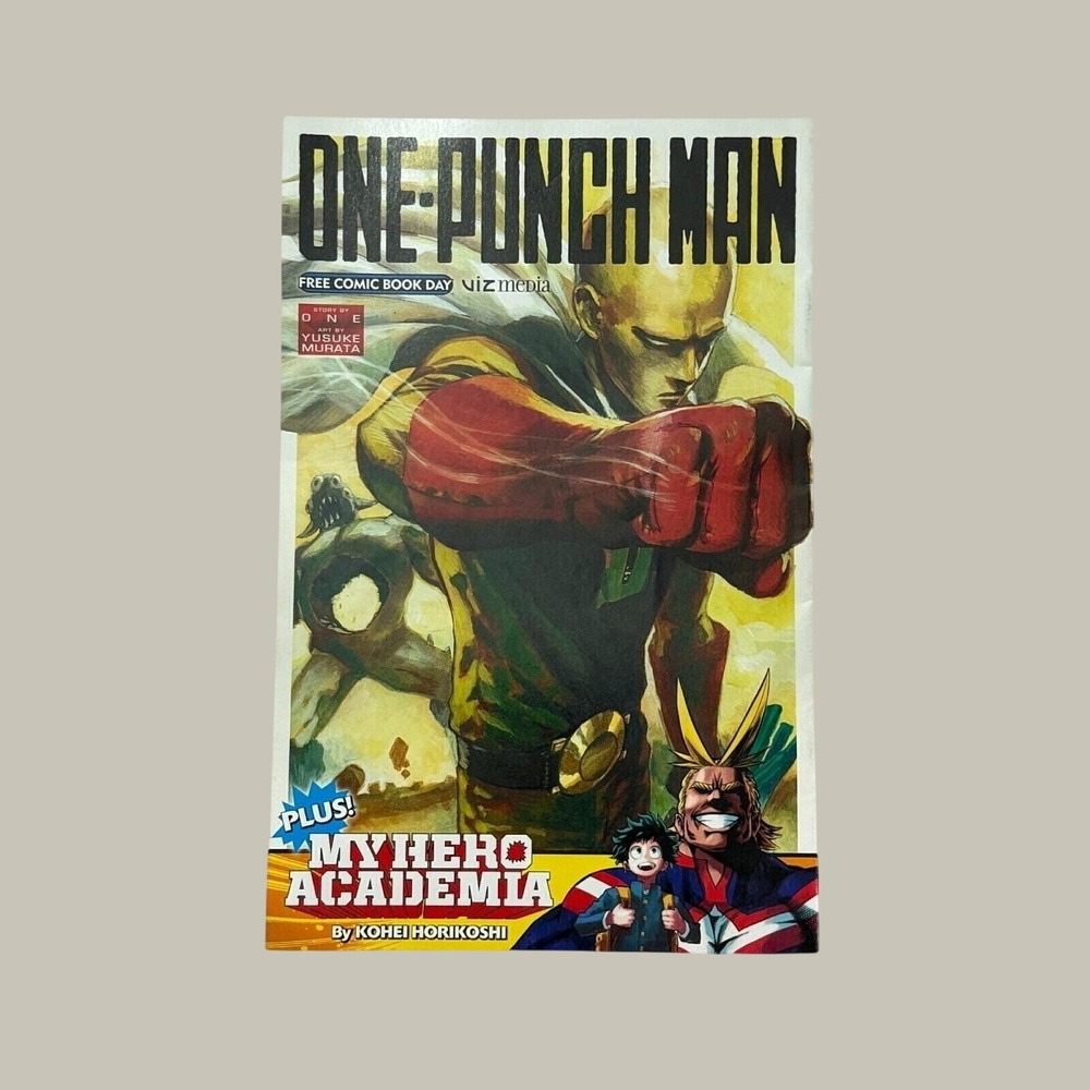 One-Punch Man & 1st My Hero Academia Free Comic‎ Book Day Viz Comics 2016 VFNM